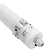 Réglette LED 120cm 40W Dura66, câblage traversant - 5800lm, 145lm/W, IP66, IK10