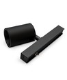 Mini spot LED magnétique - Anthracite, 1W, Compatible avec les rails PicoTrack 2, RA92, 12V