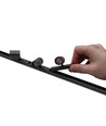 Mini spot LED magnétique - Anthracite, 1W, Compatible avec les rails PicoTrack 2, RA92, 12V