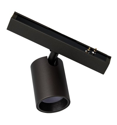 Mini spot LED magnétique - Anthracite, 1W, Compatible avec les rails PicoTrack 2, RA92, 12V