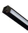 90 cm Mini LED rail magnétique - Anthracite, 7W, Compatible avec les rails PicoTrack 2, RA94, 12V
