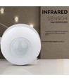 Détecteur de mouvement V-Tac compatible LED, blanc, PIR infrarouge