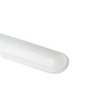 Réglette LED complète 150cm 52W Limea Gigant - 8900lm, IP65, IK10, 4000K, câblage traversant