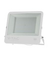 Projecteur Vt-44204 200W - avec puce Samsung, câble 1m, 4000K, boîtier blanc, verre mat, IP65