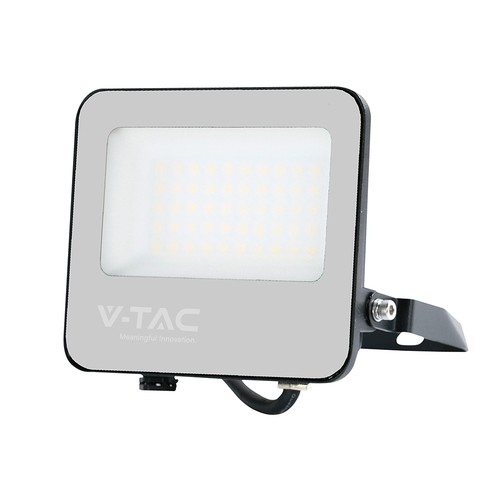Projecteur LED 30W - 185lm/W, IP65, Samsung LED chip, blanc froid, boîtier noir, extérieur