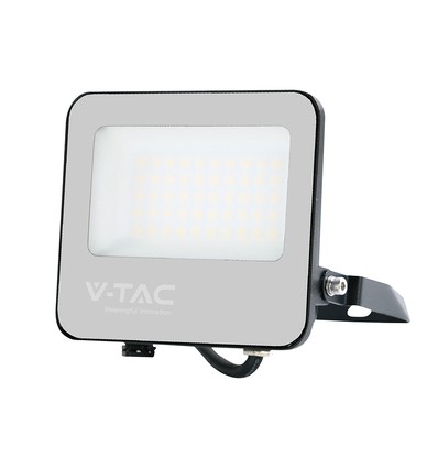 Projecteur LED 30W - 185lm/W, IP65, Samsung LED chip, blanc froid, boîtier noir, extérieur