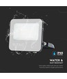 Projecteur LED 30W - 185lm/W, IP65, Samsung LED chip, blanc froid, boîtier noir, extérieur