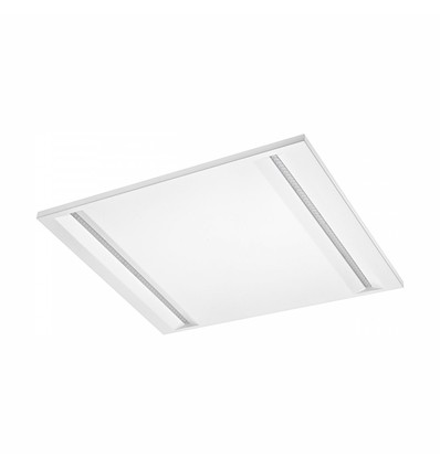 Panneau LED 60x60, 40W - CCT, panneau encastrable, bord blanc