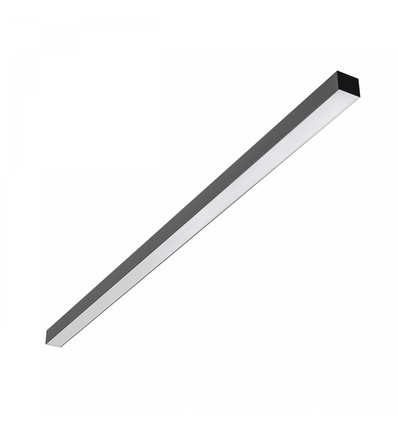 Luminaire Bureau 120cm, Watt et CCT réglables - 3 couleurs, 20W/30W/40W, UGR19, Garantie 5 ans