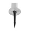 Spot de jardin LED noir à piquer - Aluminium, 59x46x259 mm