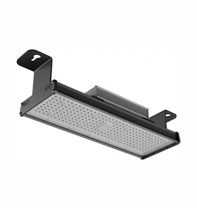 High Bay linéaire 75W, 12.000 lm, 160lm/W - IP66, IK10, dimmable 1-10V, garantie 5 ans