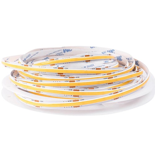 Ruban LED COB 10m LongRun Dot-free - Sans chute de tension, 10,5W/m, IP20, 312 LED par mètre, 24V, COB LED, RA95