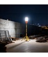Projecteur de chantier LED 150W, 3,4m avec trépied inclus - 5000K, câble 5m, fiche schuko