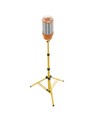 Projecteur de chantier LED 150W, 3,4m avec trépied inclus - 5000K, câble 5m, fiche schuko
