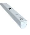 Réglette LED complète 120cm 40W, câblage traversant - IP20