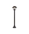 Bornier classique E27 - noir mat, verre clair