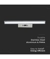 Lampe tableau/miroir 455 VT-7009CH 9W - mobile, chrome, 3000K