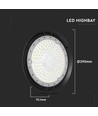 Highbay LED 150W - 4000K, 135lm/W