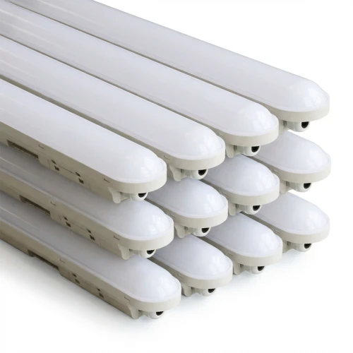 12 pcs. Réglette LED CONNECT 150cm Étanche 50W - 230V, 6000lm, IP65, IK08, 4000K