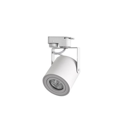 Spot LED pour ampoule GU10 - blanc, monophasé, ø80mm, 1F2W