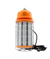 Lampe de travail LED 150W avec mousqueton et câble de 5m - 5000K, prise Schuko