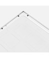 Panneau LED 60x60, 28W - Hauteur: 35mm, 5000K, bord blanc