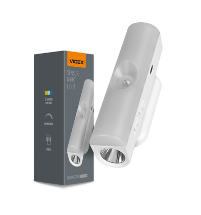 Veilleuse LED - rechargeable, détecteur de mouvement