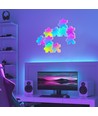 Lot de 6 appliques murales Puzzle RGBIC - kit complet de 6 pièces