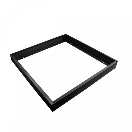 Cadre Algine 600x600 - pour luminaire de surface monté, fixe, noir