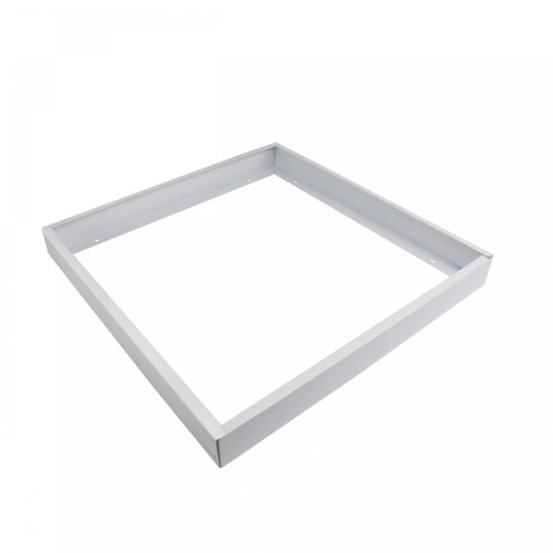 Cadre Algine 600x600 - pour luminaire monté, montage en surface, fixe, blanc