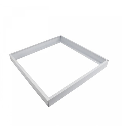 Cadre Algine 600x600 - pour luminaire monté, montage en surface, fixe, blanc