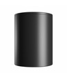 Spot en saillie GU10 - Noir, IP44, rond, plafonnier, sans source lumineuse