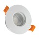 Spot encastrable GU10, IP65 - Blanc, rond, sans source lumineuse