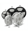 Ruban LED COB slim 5m 230V étanche - adhésif, 9W/m, IP67, 296 LED/m, jusqu'à 100m