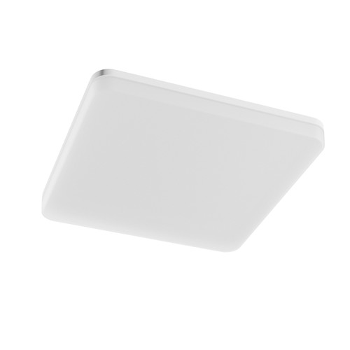 Plafonnier 40W, Wattage et CCT réglables - 3 couleurs, IP44, 33 x 33cm Carré