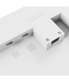 Plafonnier 40W, Wattage et CCT réglables - 3 couleurs, IP44, 33 x 33cm Carré