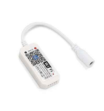 Contrôleur Smart Home RGB+WW - Fonctionne avec Google Home, Alexa et smartphones, 12V (100W), 24V (192W)