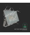 VT-44012 projecteur 10W - LED, 6500K, boîtier blanc