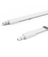 Réglette slim 120cm RA93 câblage traversant - 36W, 120lm/W, IP65
