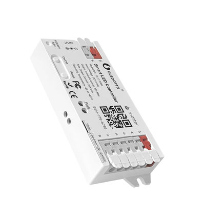 Contrôleur Gledopto RGB+CCT Matter - 12V/24V, 12V (240W) 24V (480W)