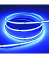 Ruban LED COB Bleu 10m 9W/m - 24V DC, IP20, 320 LED/m