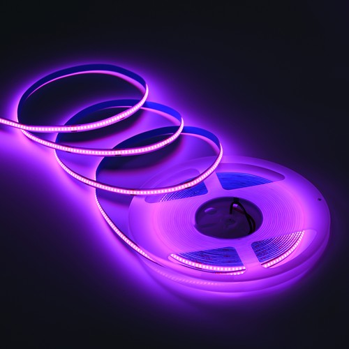 Ruban LED COB Violet 10m 9W/m - 24V DC, IP20, 320 LED/m