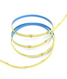 Ruban LED COB Jaune 10m 9W/m - 24V DC, IP20, 320 LED/m