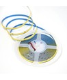 Ruban LED COB Jaune 10m 9W/m - 24V DC, IP20, 320 LED/m