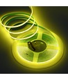 Ruban LED COB Jaune 10m 9W/m - 24V DC, IP20, 320 LED/m