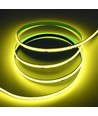 Ruban LED COB Jaune 10m 9W/m - 24V DC, IP20, 320 LED/m