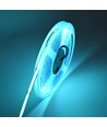 Ruban LED COB 10m 9W/m Turquoise - 24V DC, IP20, 320 LED/m