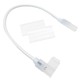 Connecteur de 30 cm pour ruban LED 230V (Slim COB) - Idéal pour les angles, 230V