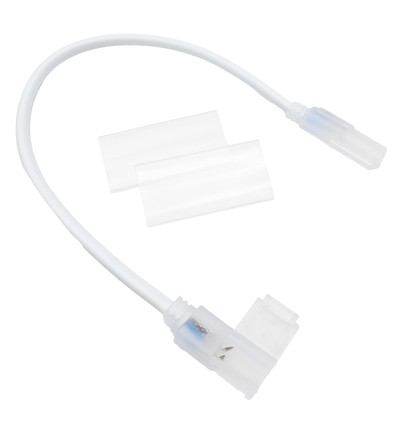 Connecteur de 30 cm pour ruban LED 230V (Slim COB) - Idéal pour les angles, 230V