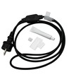Connecteur étanche 2m pour strip LED 230V (Slim COB) - Avec bouchon de fin, 230V